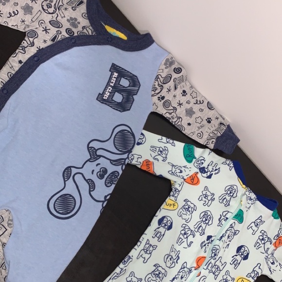 (0-3 months) baby boy sleepers(2/$15) - Picture 3 of 3